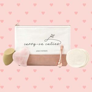 Jenny Patinkin Carry-On Cuties Spa Beauty Set with Cosmetic Bag *BNIP